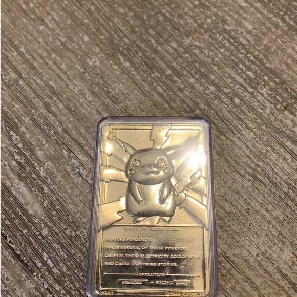 23k gold pickachu card - Picture 4 of 4